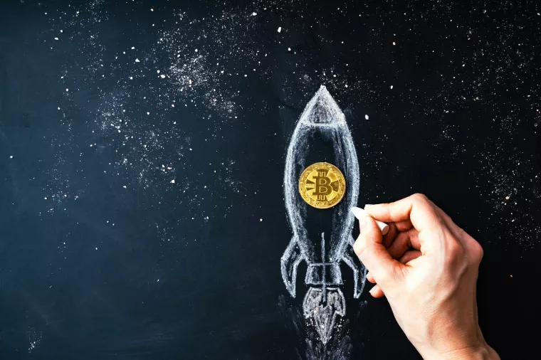 Bitcoin, BTC, To the moon