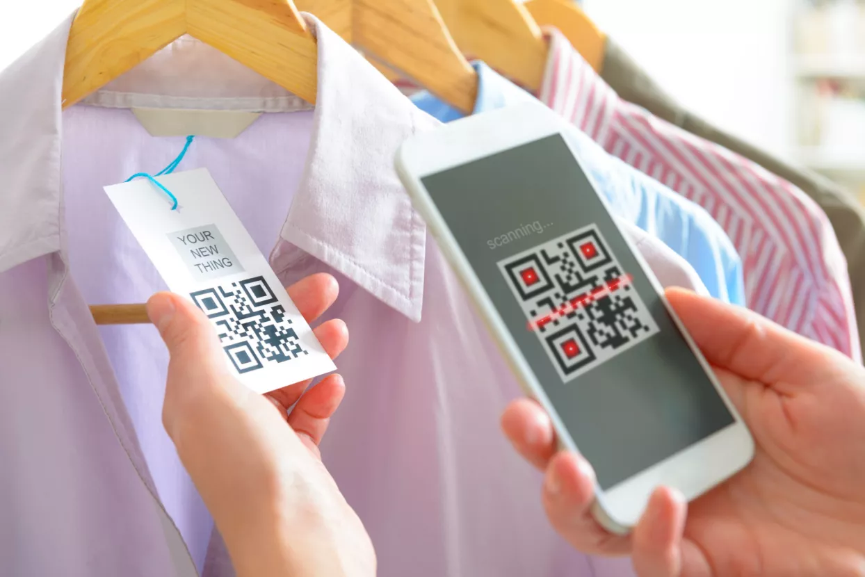 odjeća, qr scanning