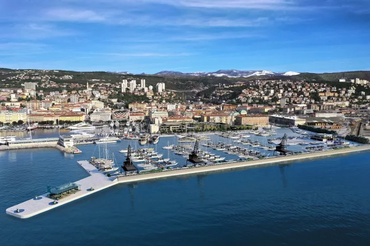 Buduća ACI marina Rijeka u Porto Baro&scaron;u